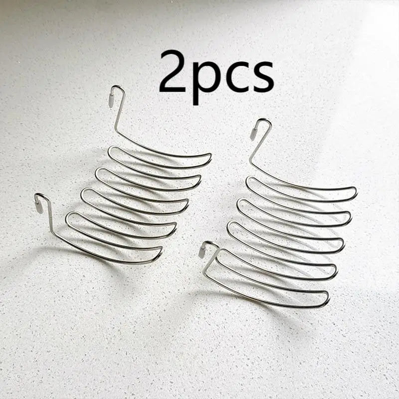 Expandable Stainless Steel Over The Sink Dish Rack & Utensil Holder 6
