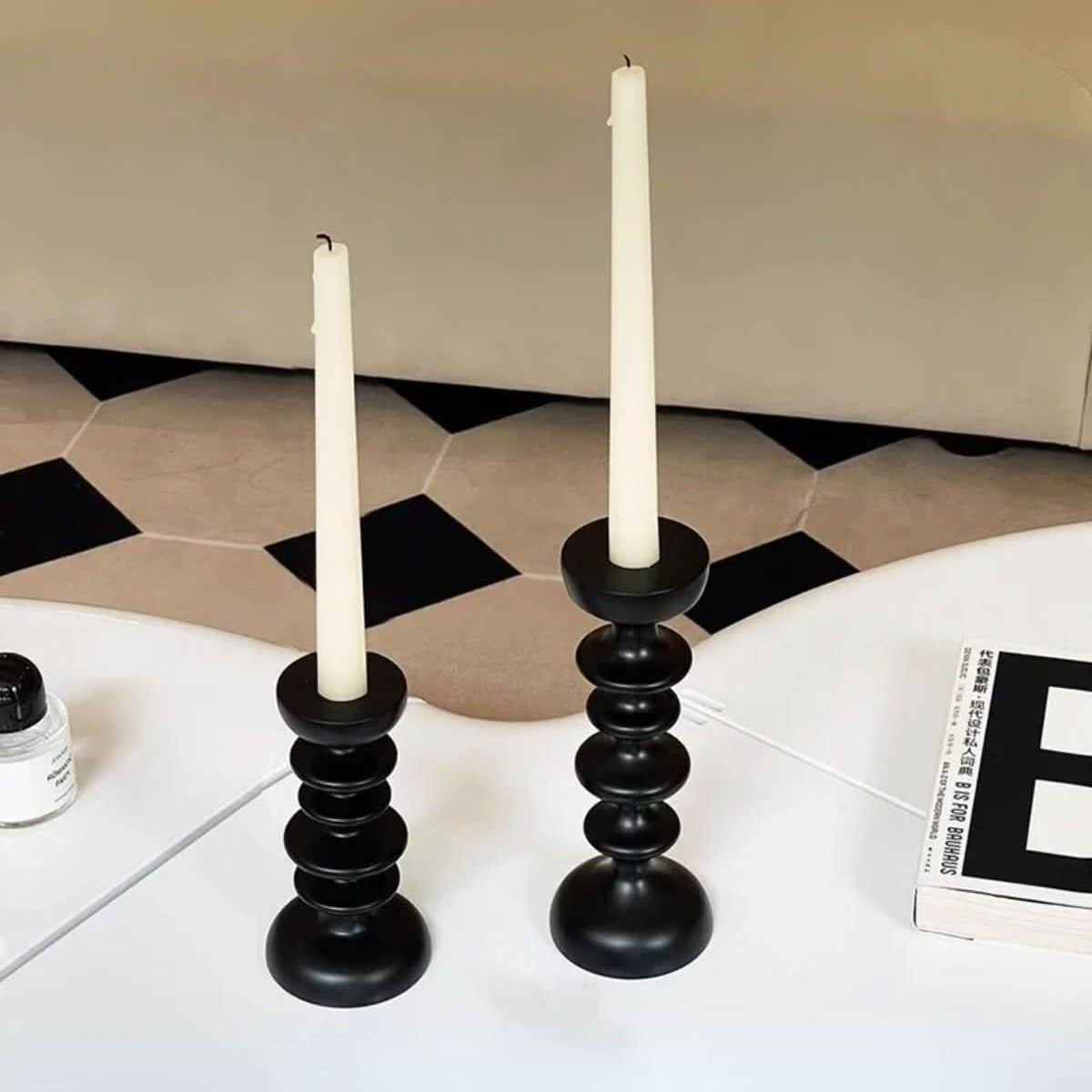 FORMFLAME – Skulpturel lysestage til kunstnerisk boligindretning