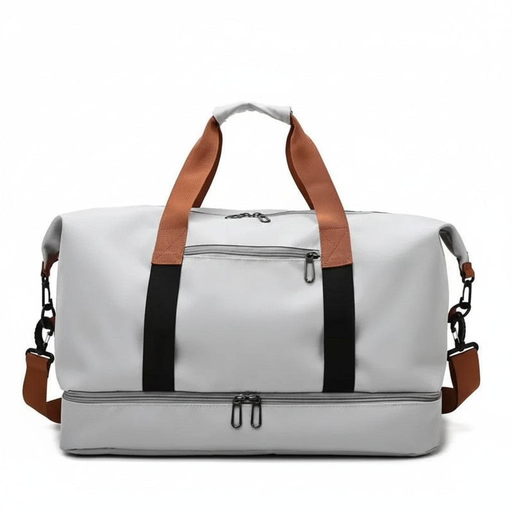 FITVOYAGE - Versatile Gym Bag with Shoe Compartment & Wet-Dry Separation 5