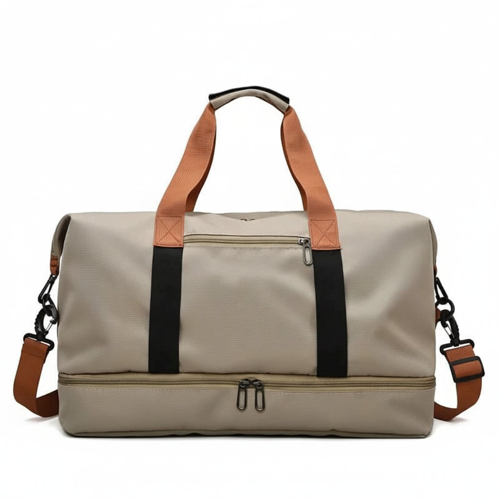 FITVOYAGE - Versatile Gym Bag with Shoe Compartment & Wet-Dry Separation 6