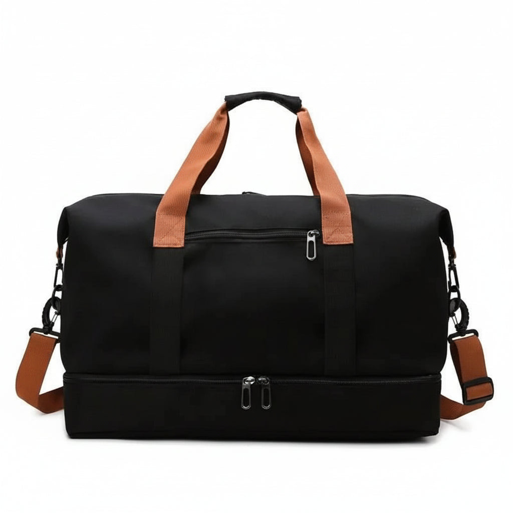 FITVOYAGE - Versatile Gym Bag with Shoe Compartment & Wet-Dry Separation 8