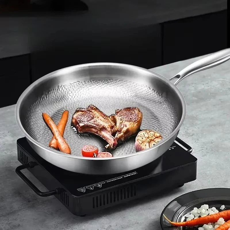 FORGEON – Titanium hammered non-stick frying pan for induction cooktops and everyday cooking 1