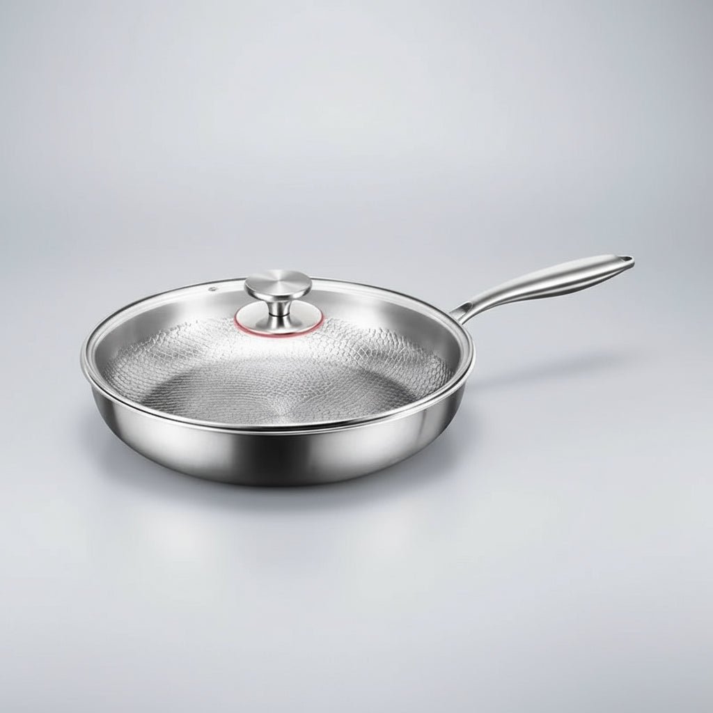 FORGEON – Titanium hammered non-stick frying pan for induction cooktops and everyday cooking 7