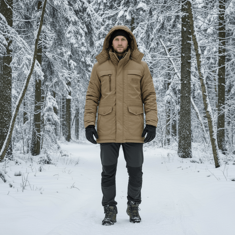 FROSTGUARD – Padded Parka for Warmth & Protection on Cold Days 1