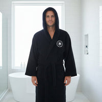 Felix - Extra Long Flannel Bathrobe with Hood for Ultimate Comfort 2