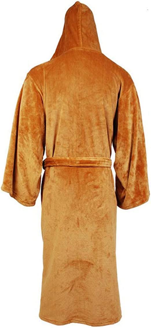 Felix - Extra Long Flannel Bathrobe with Hood for Ultimate Comfort 3