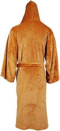 Felix - Extra Long Flannel Bathrobe with Hood for Ultimate Comfort 3
