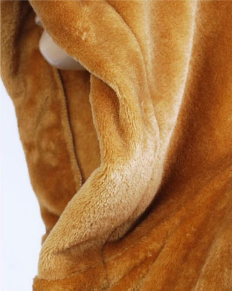 Felix - Extra Long Flannel Bathrobe with Hood for Ultimate Comfort 5