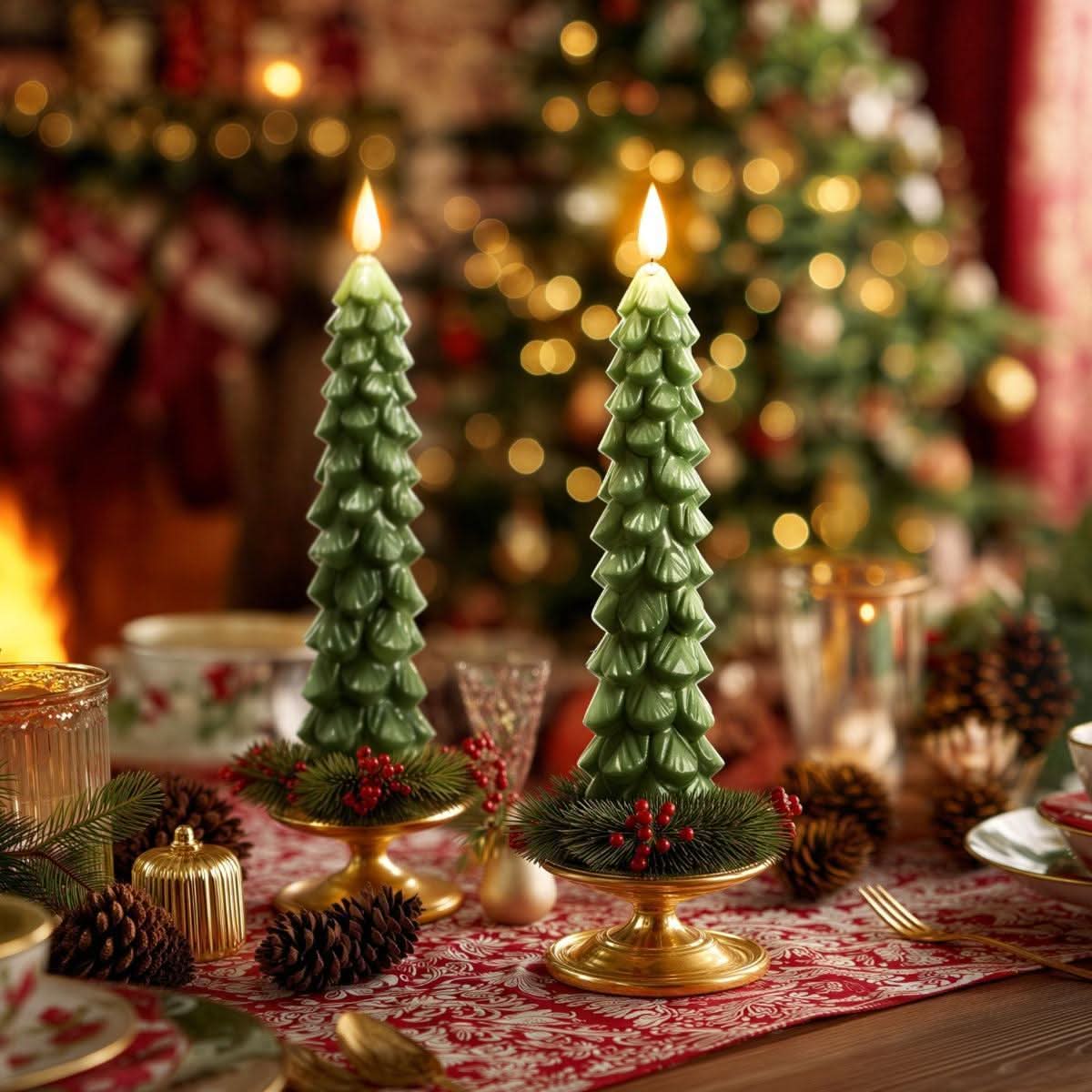 FESTICANDRA – LED Holiday Candles for Elegant Table Decoration