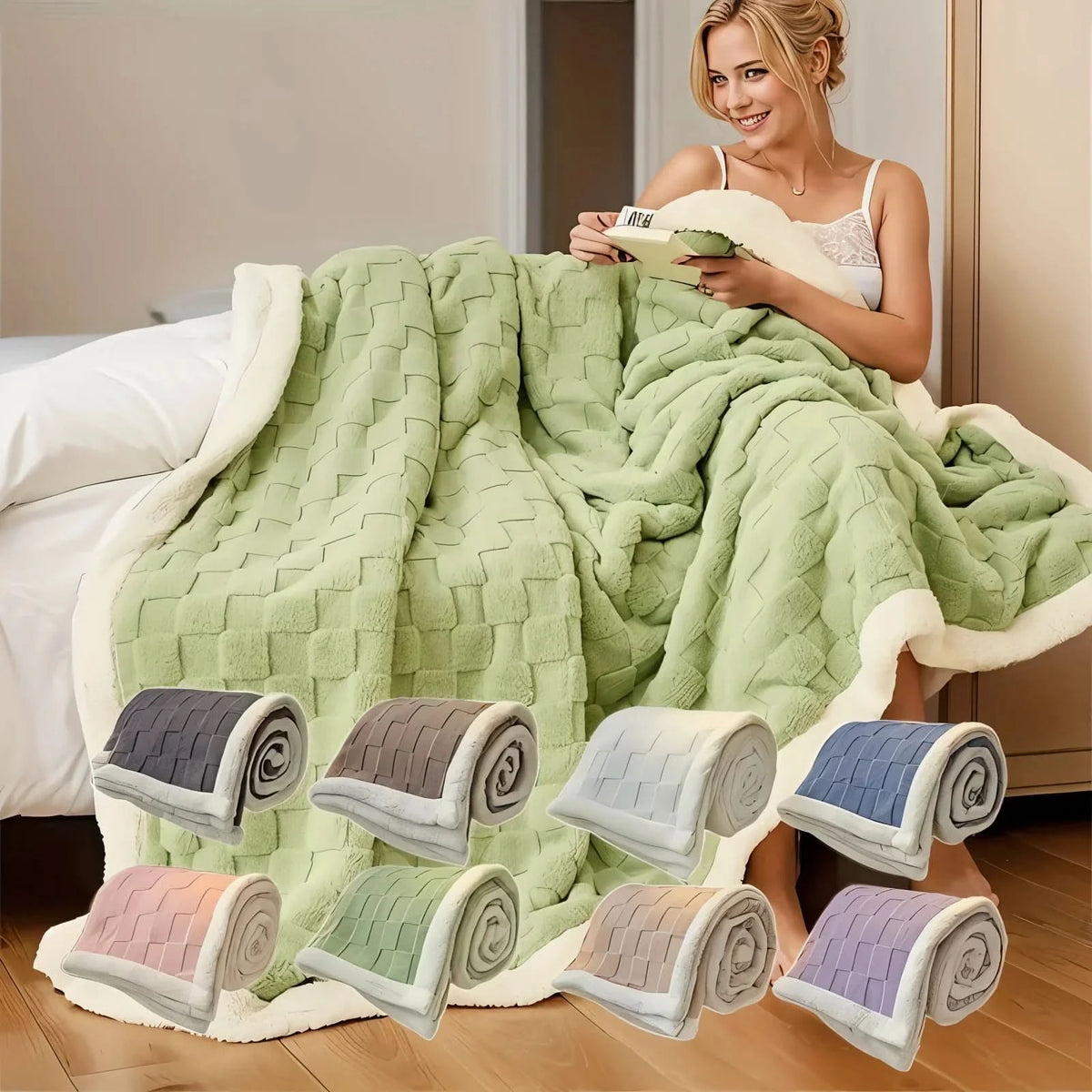 WARMTURN – Reversible Blanket for Comfortable Everyday Layering