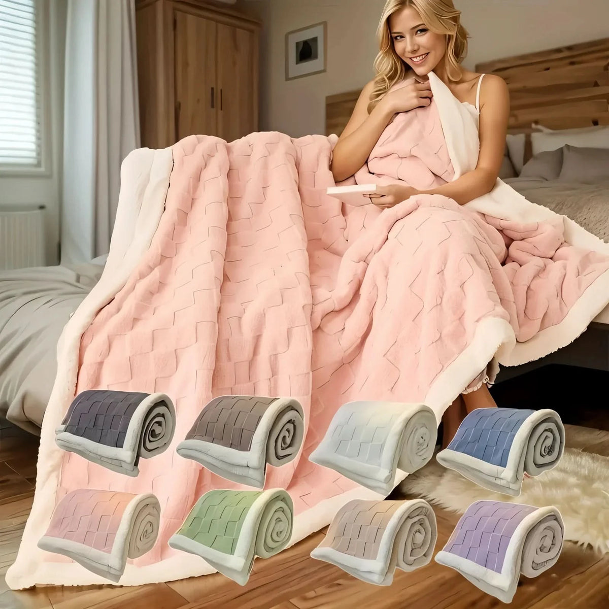 WARMTURN – Reversible Blanket for Comfortable Everyday Layering