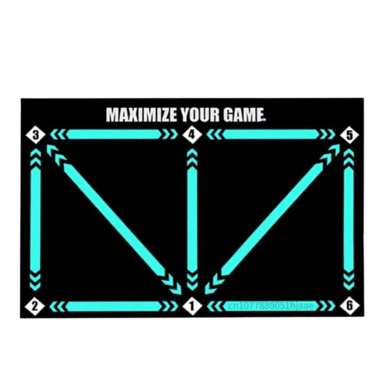 FootMaster Soccer Training Mat - Non-Slip Grip for Technique & Coordination 0