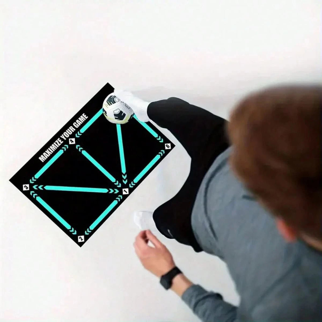 FootMaster Soccer Training Mat - Non-Slip Grip for Technique & Coordination 5