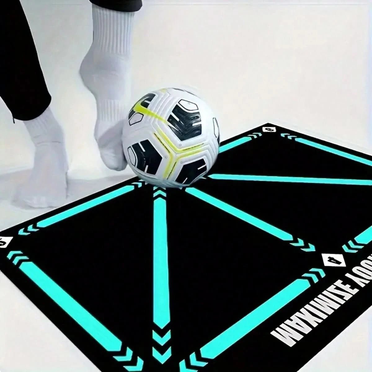 FootMaster Soccer Training Mat - Non-Slip Grip for Technique & Coordination 6