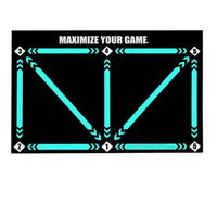 FootMaster Soccer Training Mat - Non-Slip Grip for Technique & Coordination 8