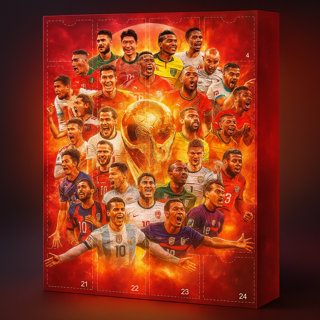 KICKCHEER – Football Advent Calendar for Seasonal Surprises