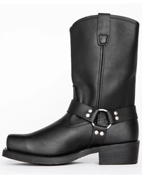 ForgedSteel - Waterproof Harness Boots with Durable PU Leather & Oil-Resistant Sole 5