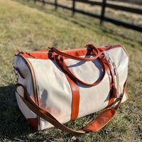 GARMENTGO Travel Bag - Foldable garment bag made of PU leather for crease-free travelling in style 1
