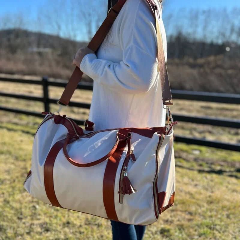 GARMENTGO Travel Bag - Foldable garment bag made of PU leather for crease-free travelling in style 2