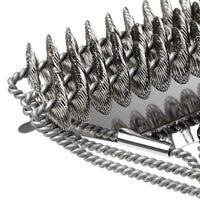 GRILLMASTER – Bristle-Free Stainless Steel BBQ Brush 4
