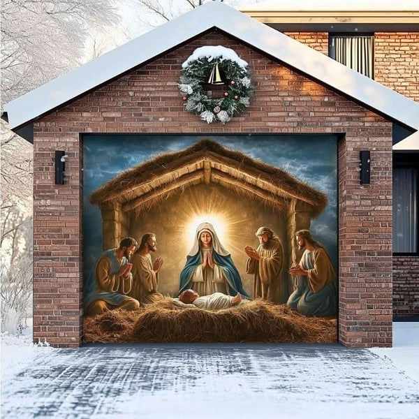 NATIVITYGRACE – Housse décorative pour personnage de Noël serein