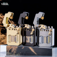 GearFlame - Windproof Mechanical Lighter with Stylish Gear Design 2