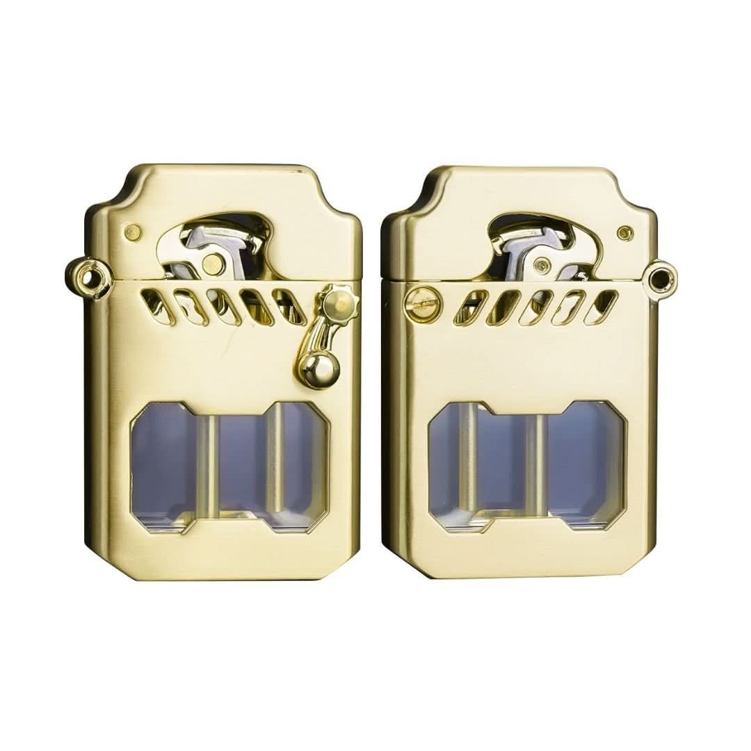 GearFlame - Windproof Mechanical Lighter with Stylish Gear Design 5
