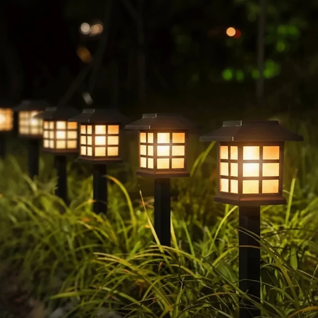 LIGHTFLOW – Waterproof Walkway Lamps for Cozy Evening Ambience