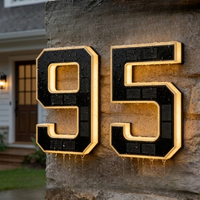 ADDRARAY – Solar Address Sign with Automatic Outdoor Lighting