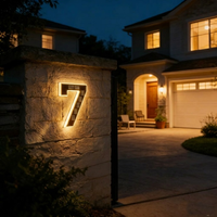 ADDRARAY – Solar Address Sign with Automatic Outdoor Lighting