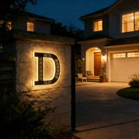 ADDRARAY – Solar Address Sign with Automatic Outdoor Lighting