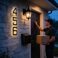 ADDRARAY – Solar Address Sign with Automatic Outdoor Lighting