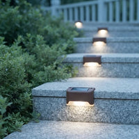 STEPGLINT – Solarstufenleuchten, 8-teiliges Set für automatische Abendbeleuchtung