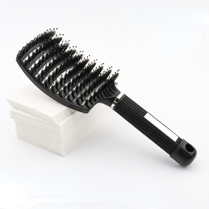 Gentle Hairbrush - Pain-Free Detangling Brush for Shiny, Healthy Hair 0