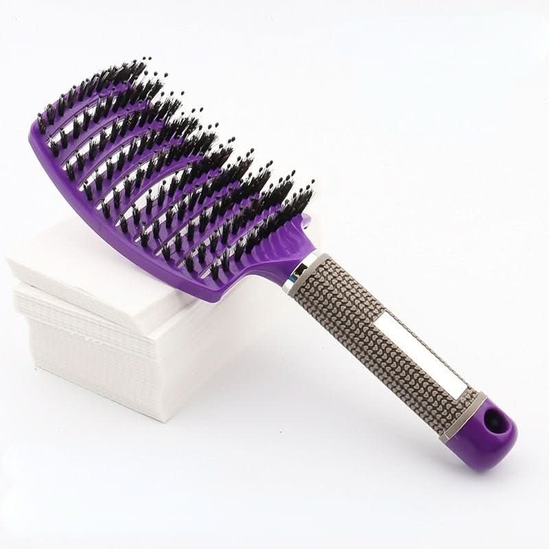 Gentle Hairbrush - Pain-Free Detangling Brush for Shiny, Healthy Hair 11