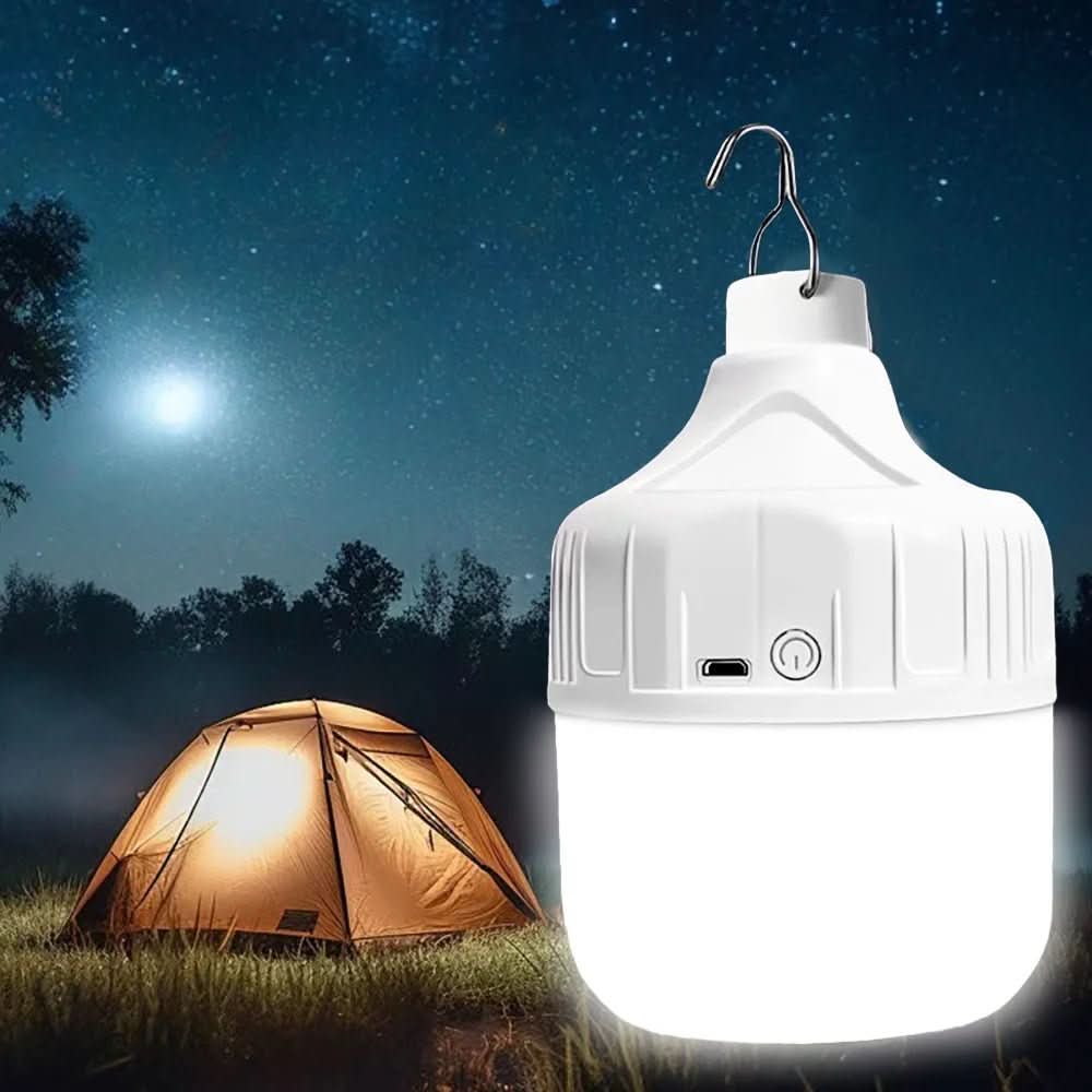 GlowHub - Portable LED Camping Lantern with 3 Modes, USB Rechargeable 2