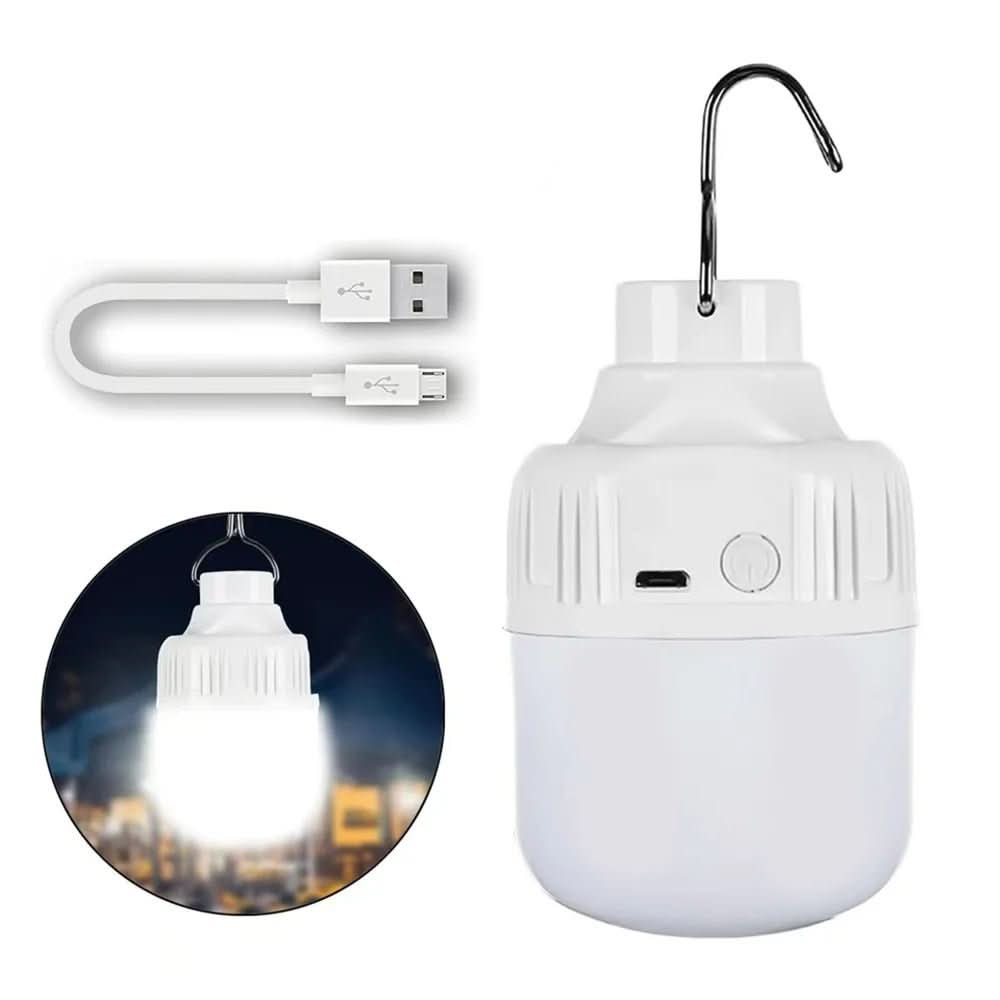 GlowHub - Portable LED Camping Lantern with 3 Modes, USB Rechargeable 3