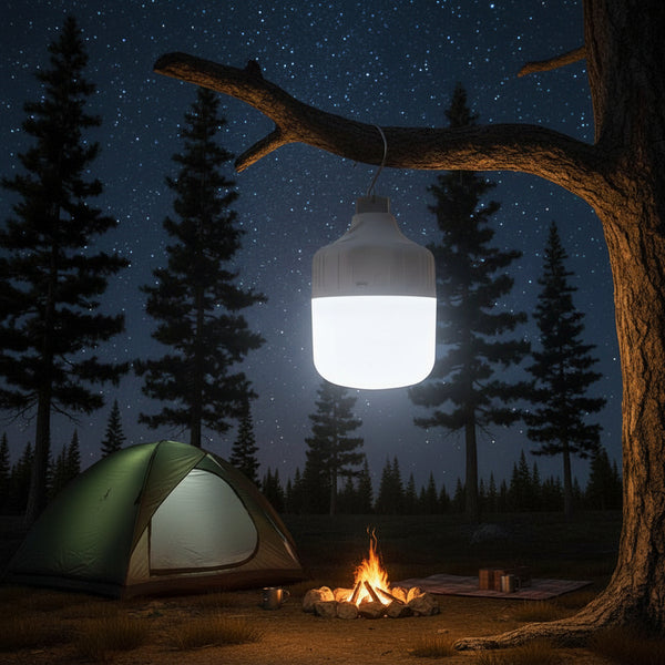 GLOWHUB – Lanterne de camping LED portable rechargeable par USB