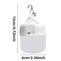 GlowHub - Portable LED Camping Lantern with 3 Modes, USB Rechargeable 7