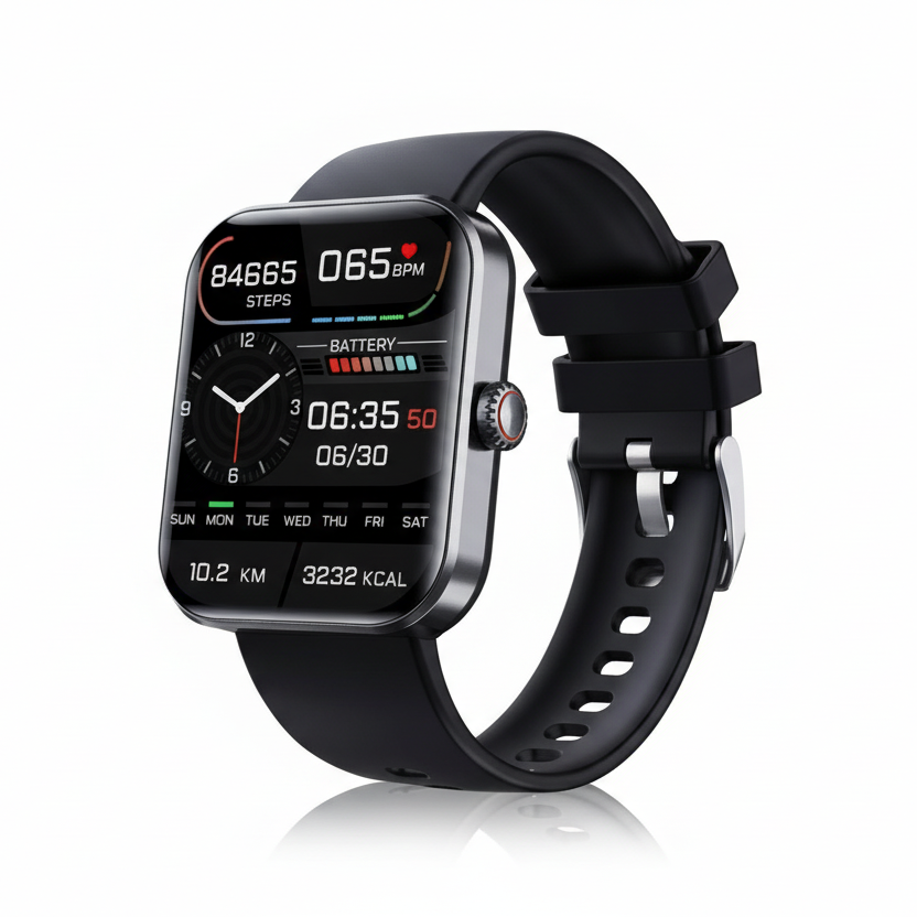 GlucoWatch - Non-Invasive Health Tracker with Heart Rate & Sleep Monitor 0