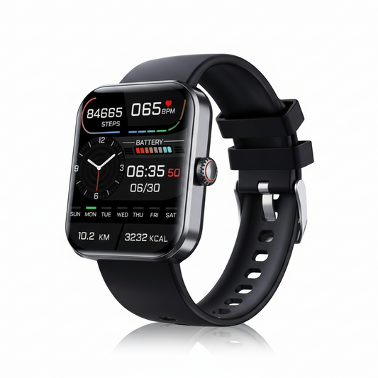 GlucoWatch - Non-Invasive Health Tracker with Heart Rate & Sleep Monitor 0
