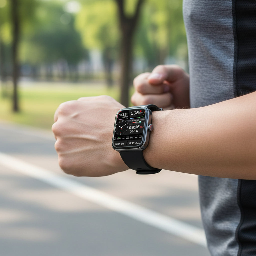 GlucoWatch - Non-Invasive Health Tracker with Heart Rate & Sleep Monitor 2