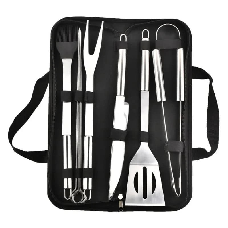 Grill Tool Set - Complete Stainless Steel BBQ Utensils for Outdoor Cooking 4