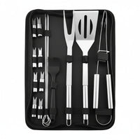 Grill Tool Set - Complete Stainless Steel BBQ Utensils for Outdoor Cooking 7