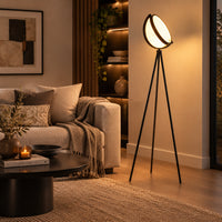 LUMIRING – Halo LED Floor Lamp for Elegant Interior Styling