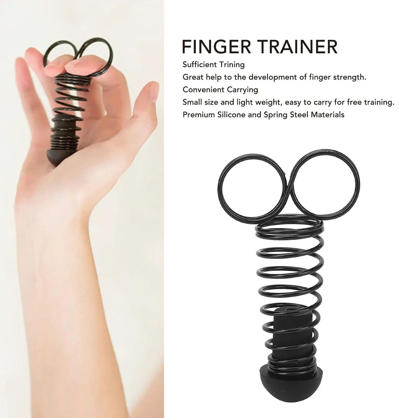 Hand Exerciser - Portable Grip Strengthener for Enhanced Finger Control 4
