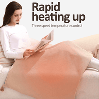 COZYEMBER – Heated Throw for Warm Evening Relaxation