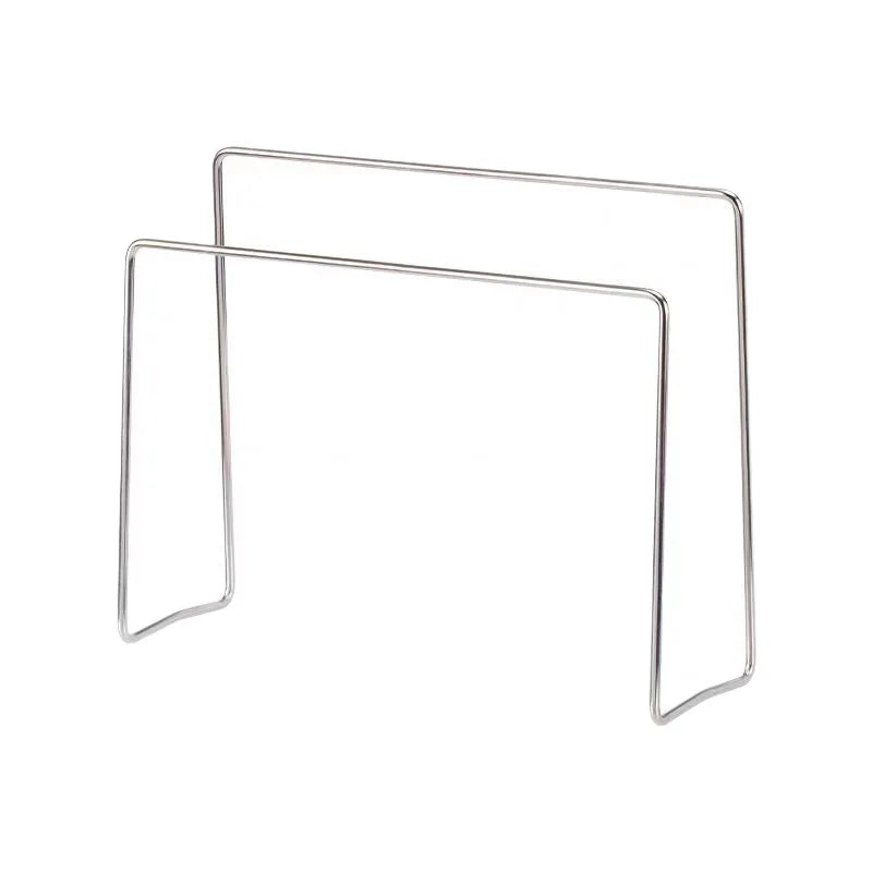 HeMu Stainless Steel Kitchen Organizer - Multi-Use Recipe Holder & Towel Rack 4