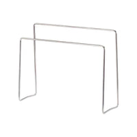 HeMu Stainless Steel Kitchen Organizer - Multi-Use Recipe Holder & Towel Rack 4