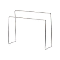 HeMu Stainless Steel Kitchen Organizer - Multi-Use Recipe Holder & Towel Rack 5
